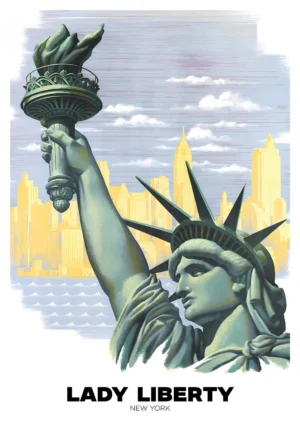 Lady Liberty Poster