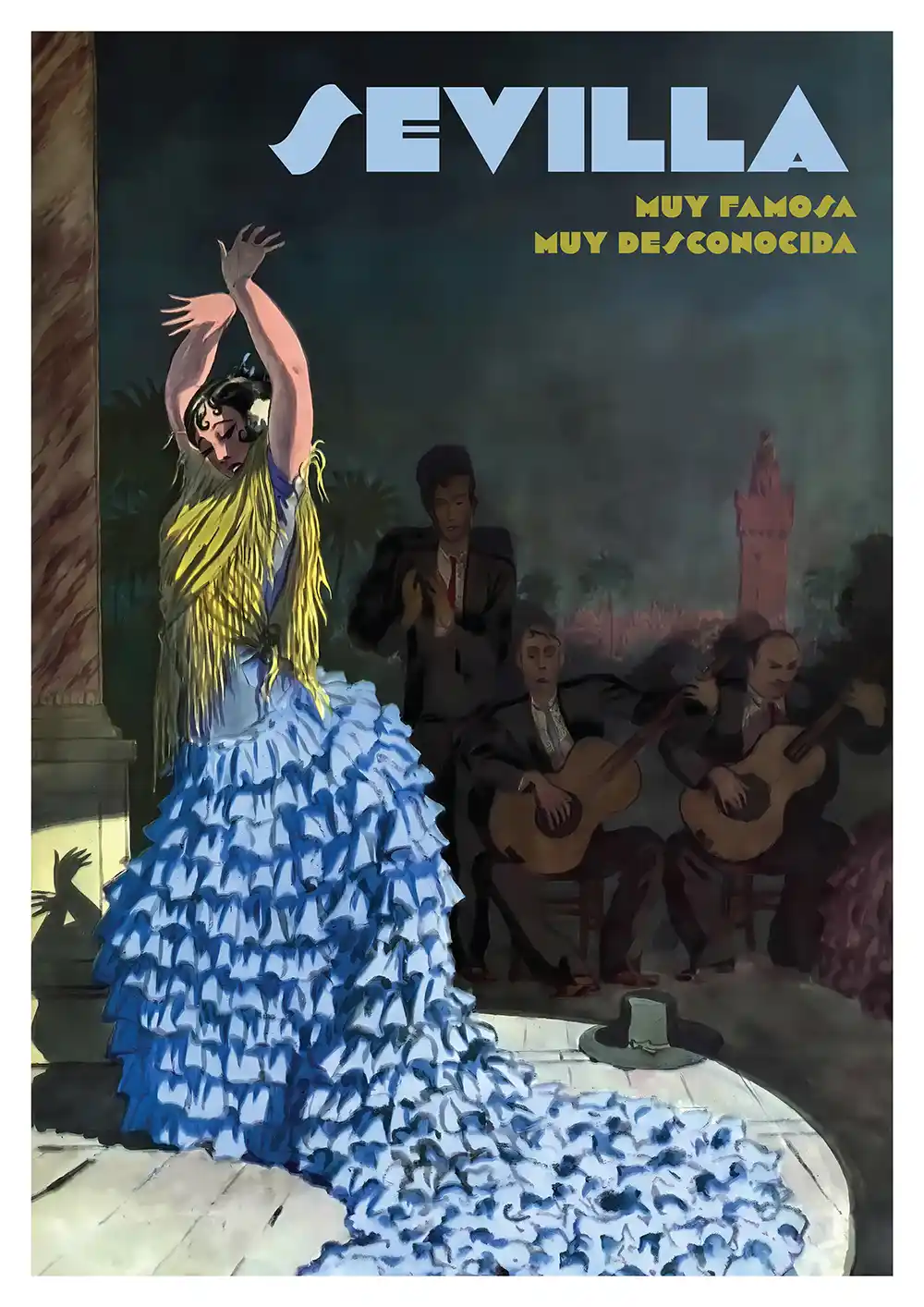 Danza Sevillana Poster Danza Sevillana Poster