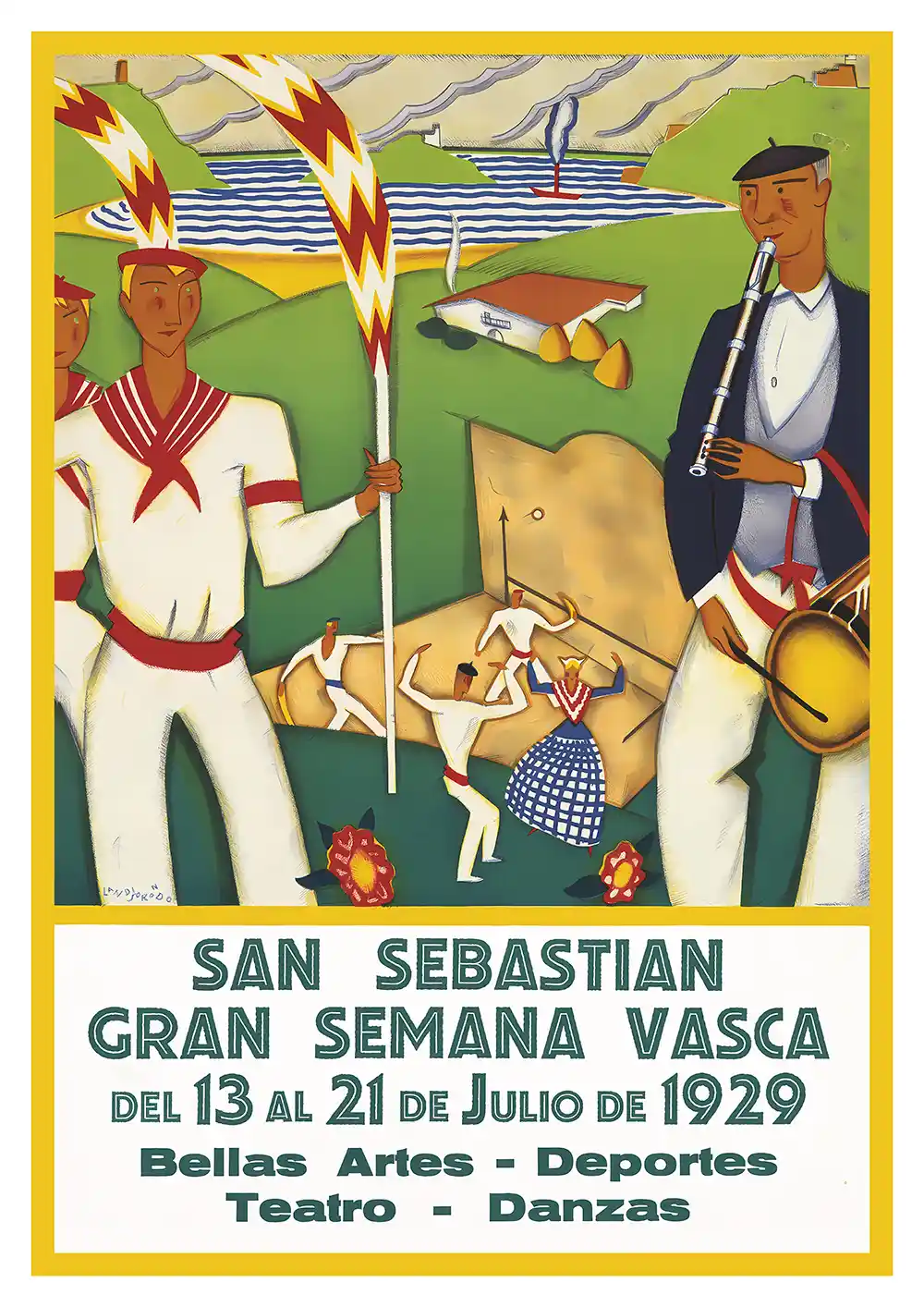 Gran Semana Vasca Poster Gran Semana Vasca Poster