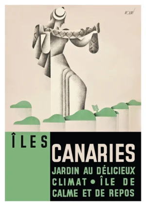 Iles Canaries Poster