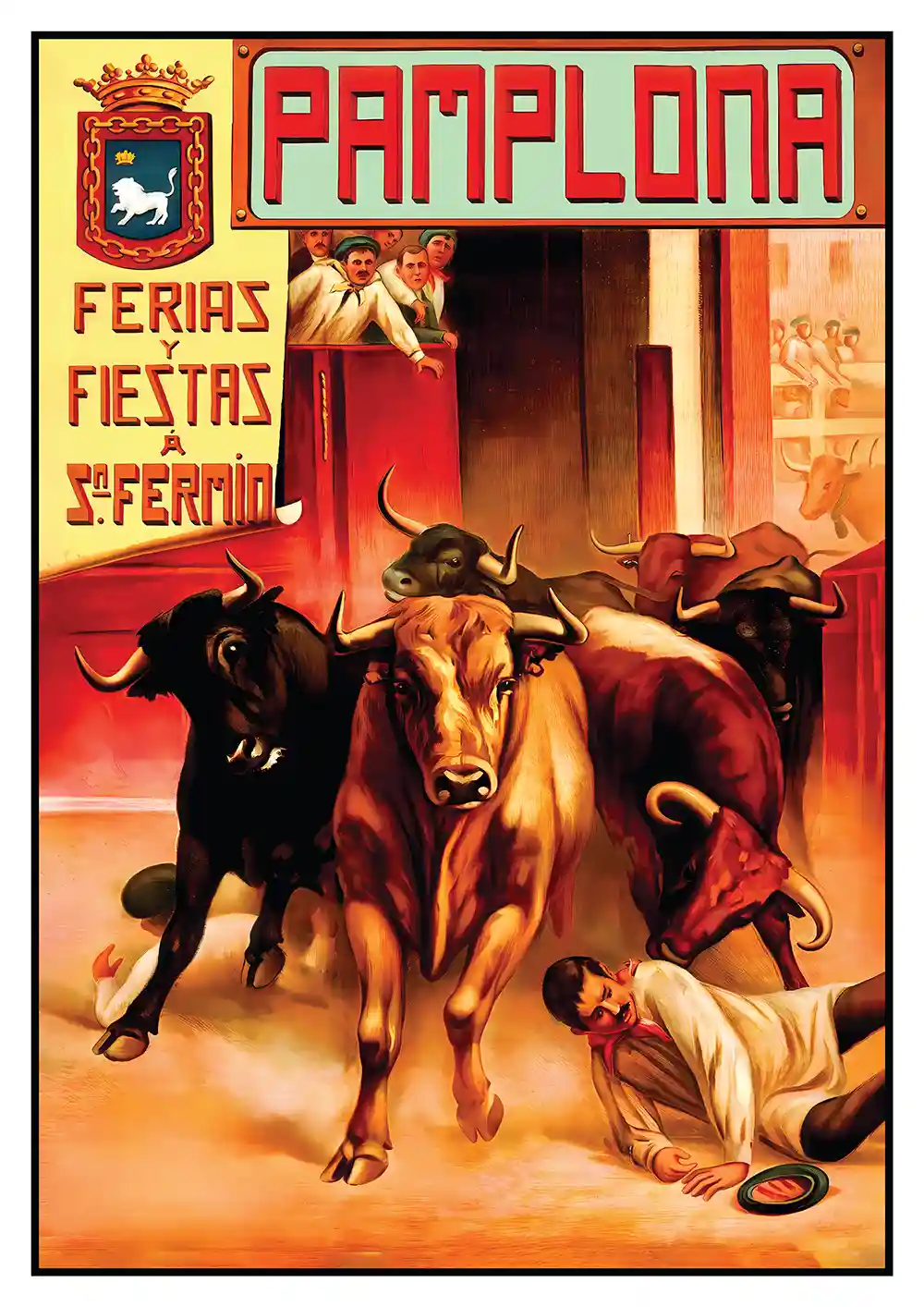 Pamplona 1911 Poster Pamplona 1911 Poster