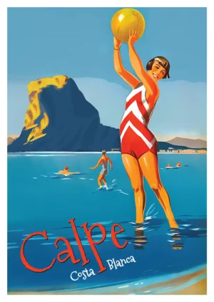 Cartel Calpe