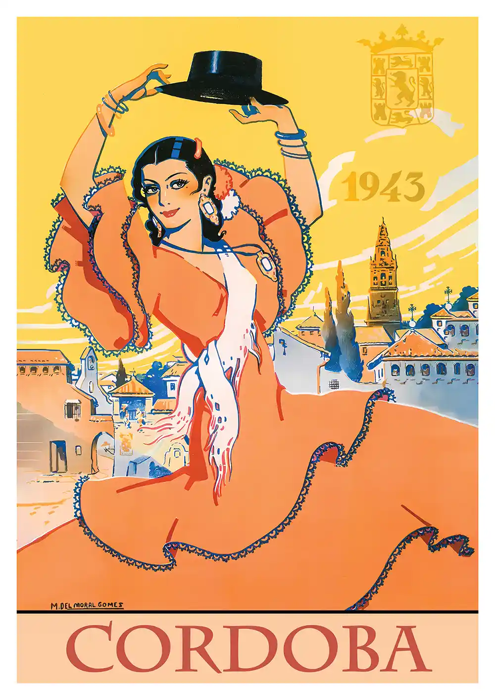 Feria Cordoba 1943 poster Feria Cordoba 1943 poster