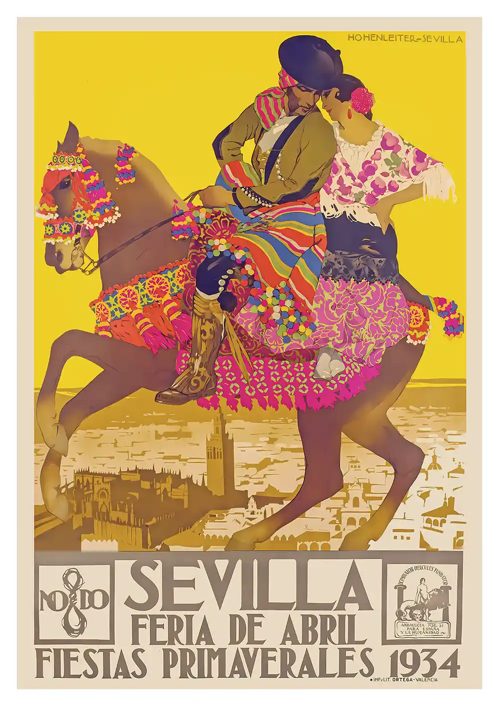 Feria de Abril 1934 poster