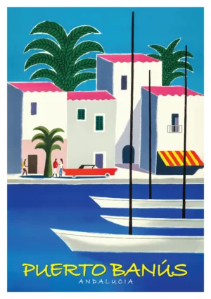 Puerto Banus Poster