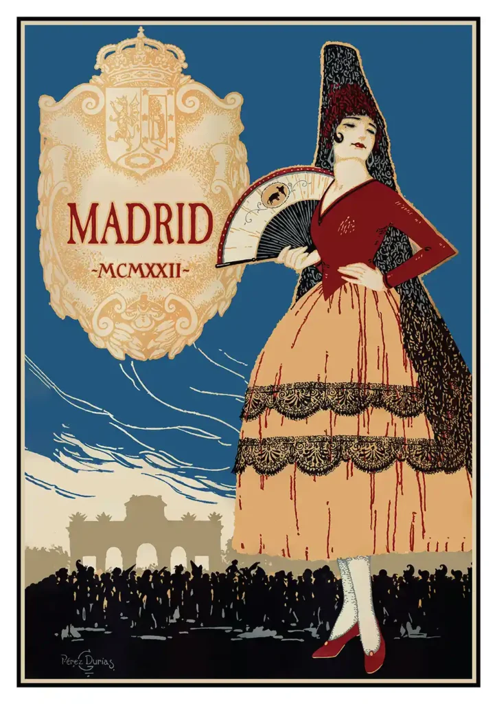 7020.Madrid 1922 poster