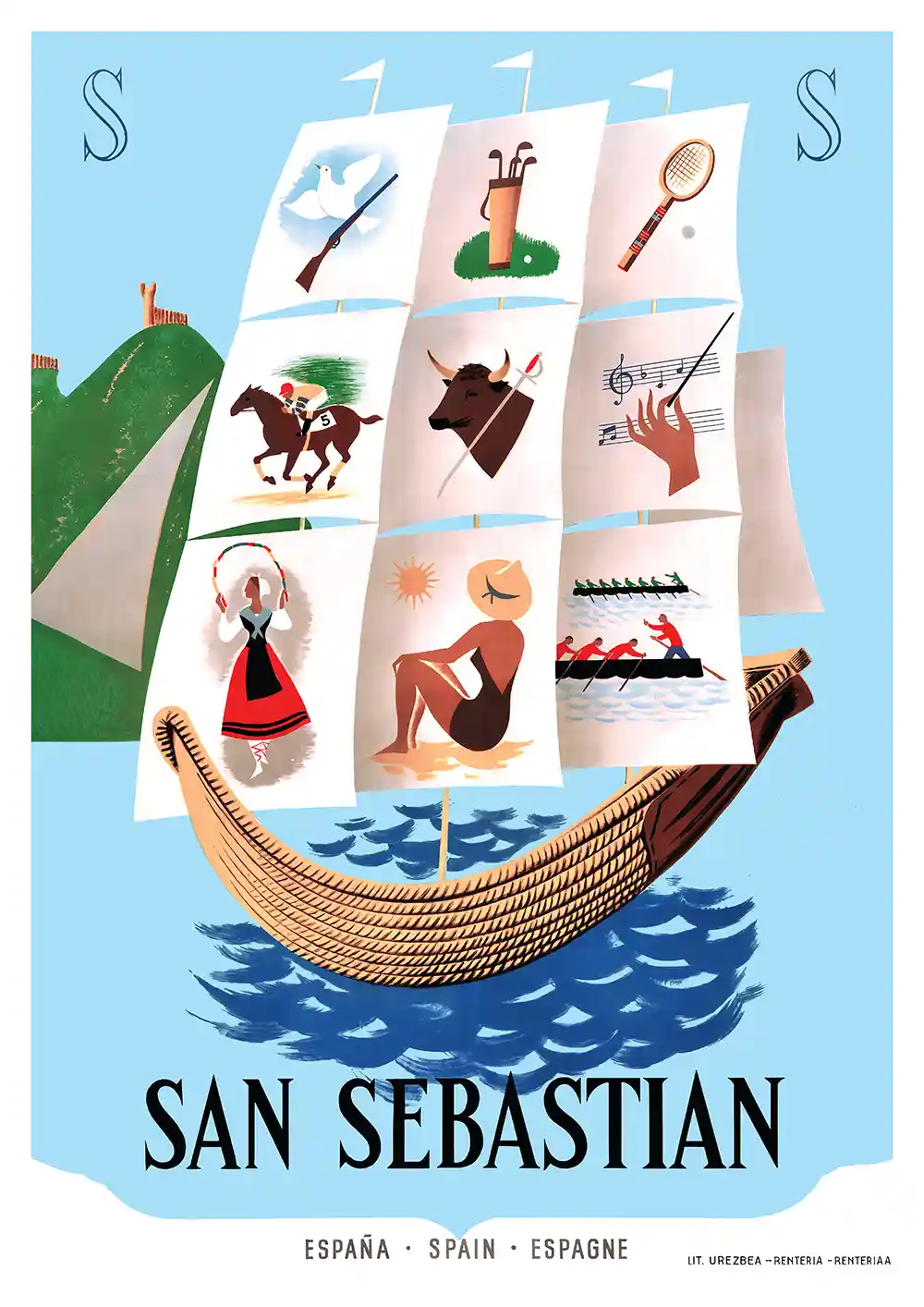 7027. Retro San Sebastian 7027. Retro San Sebastian