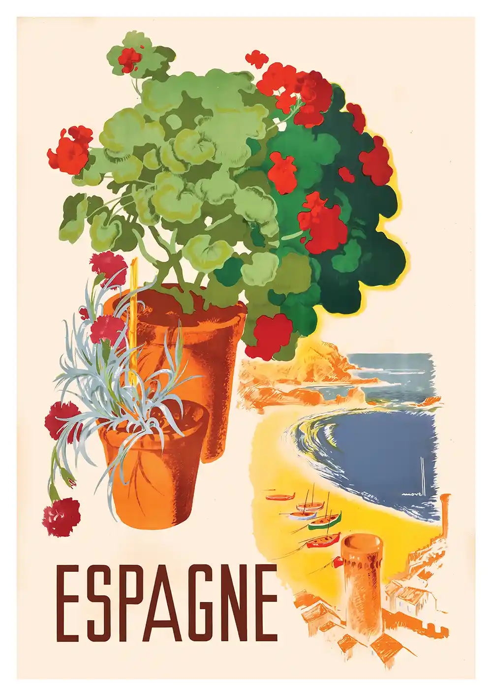 7028.Classic Spain Poster