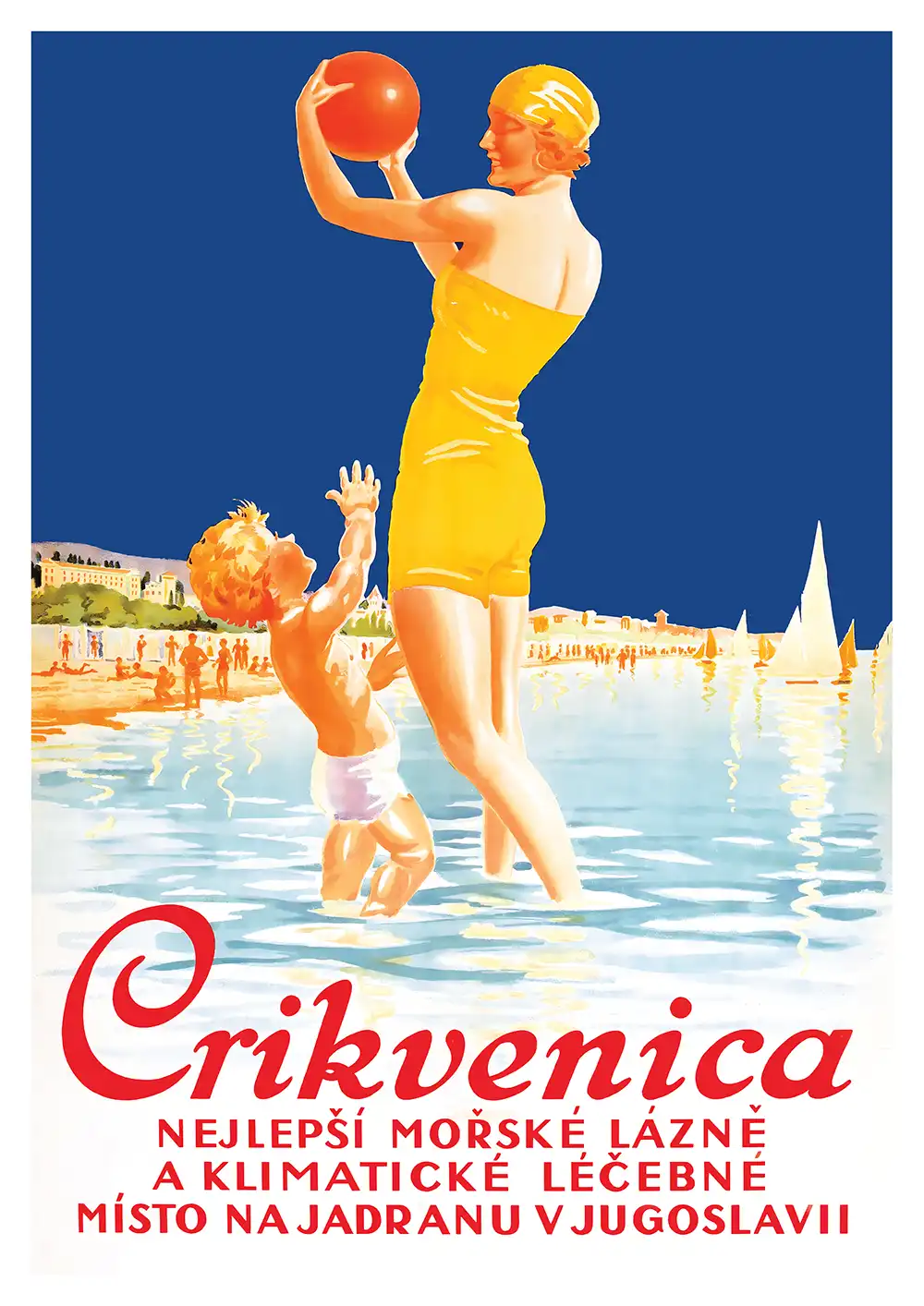 6720.Crikvenica poster product Crikvenica poster