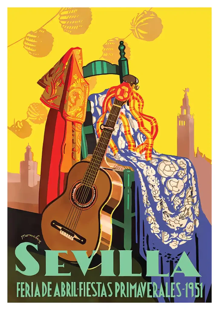 Feria de Abril 1951 Poster