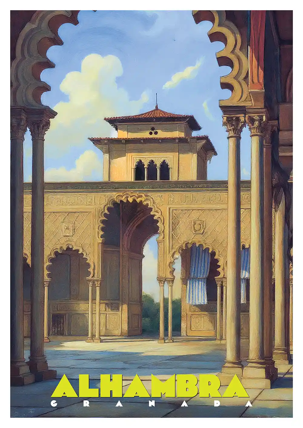 7038.cartel alhambra product cartel Alhambra poster