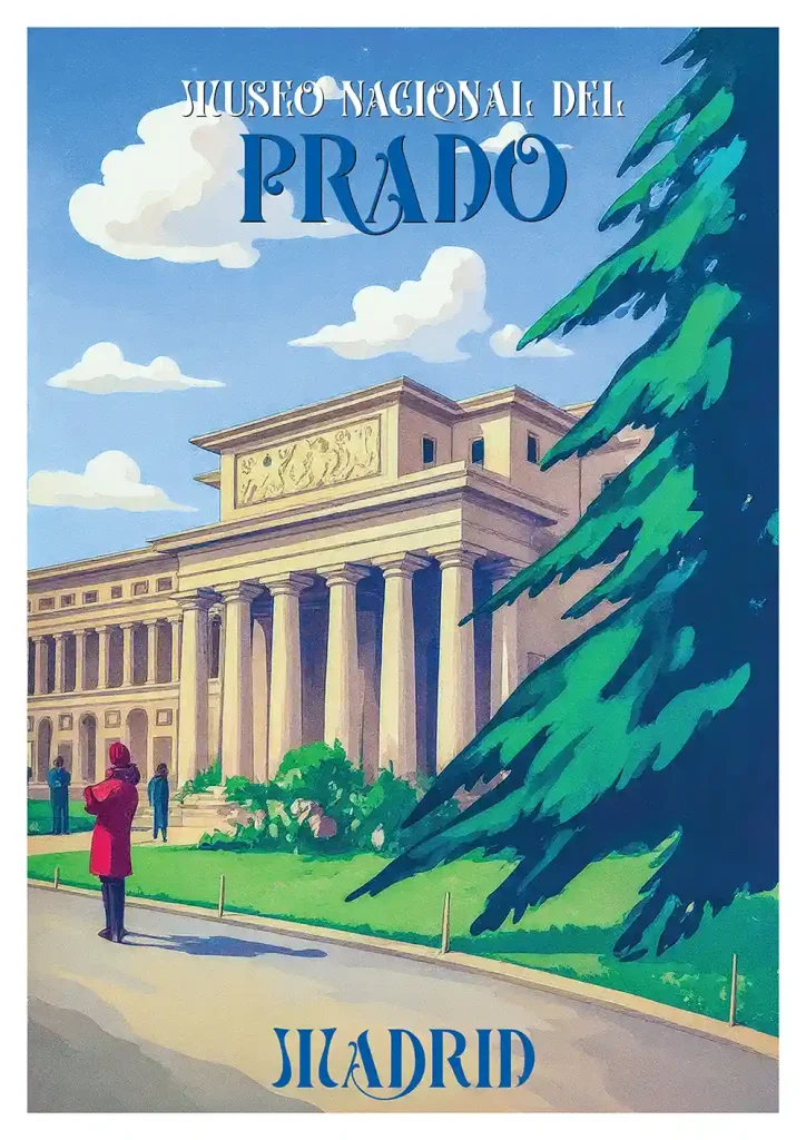 Vintage Prado poster
