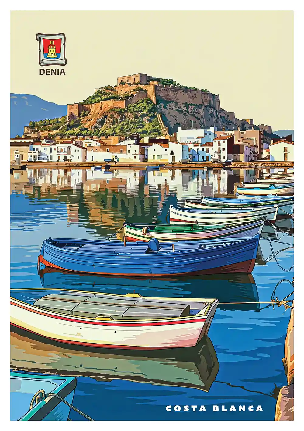 6116.Timeless Denia Poster Timeless Denia Poster
