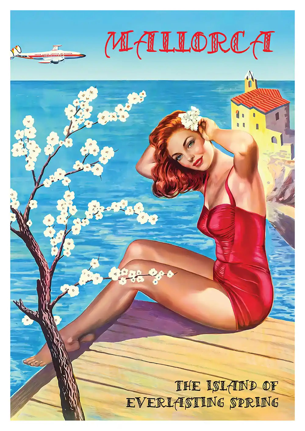 Spring in Mallorca poster