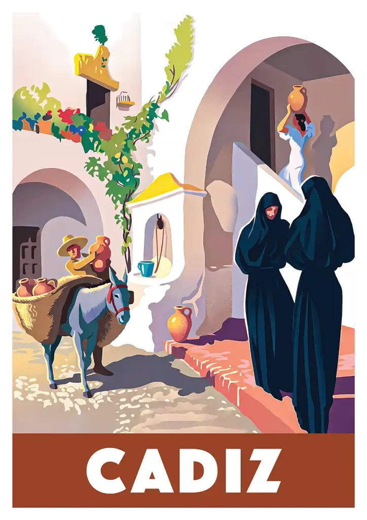 Classic Cadiz Poster
