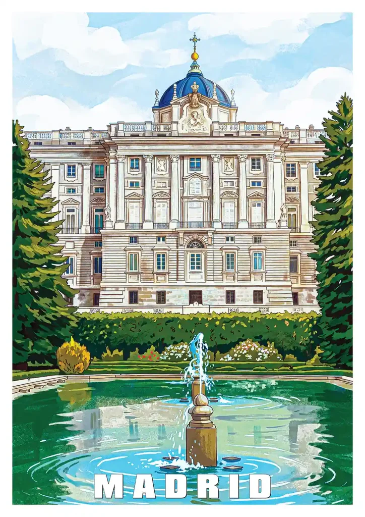 Palacio Real Poster