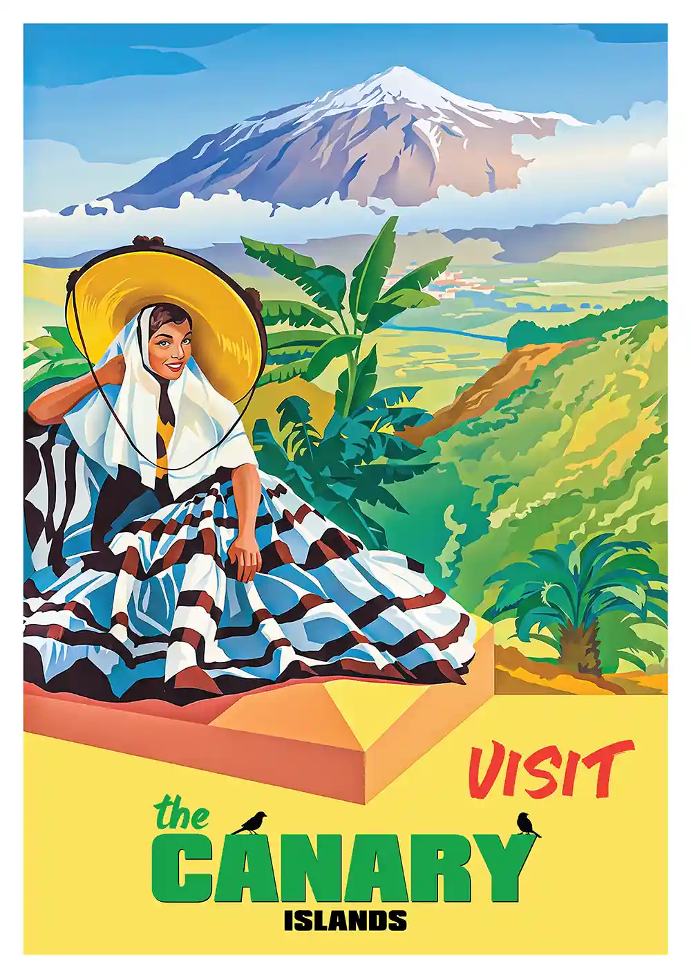 Retro Canarias poster