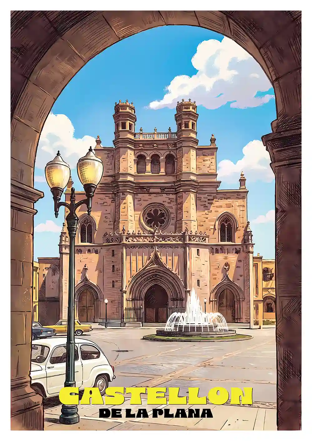 Classic Castellon Poster