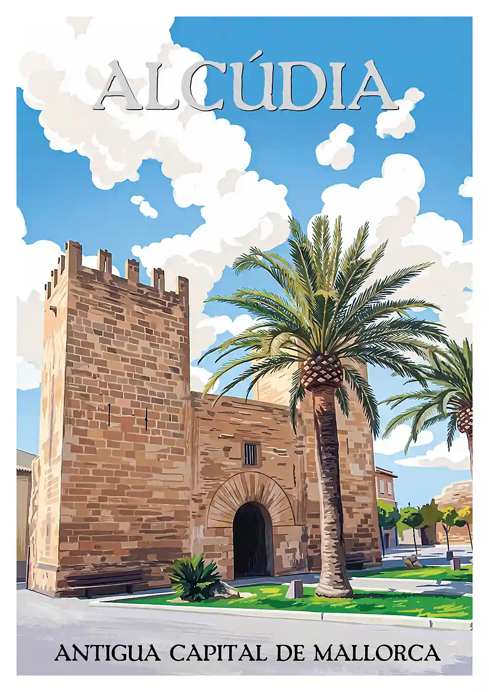 7073.Alcudia poster A1 Alcudia poster A1