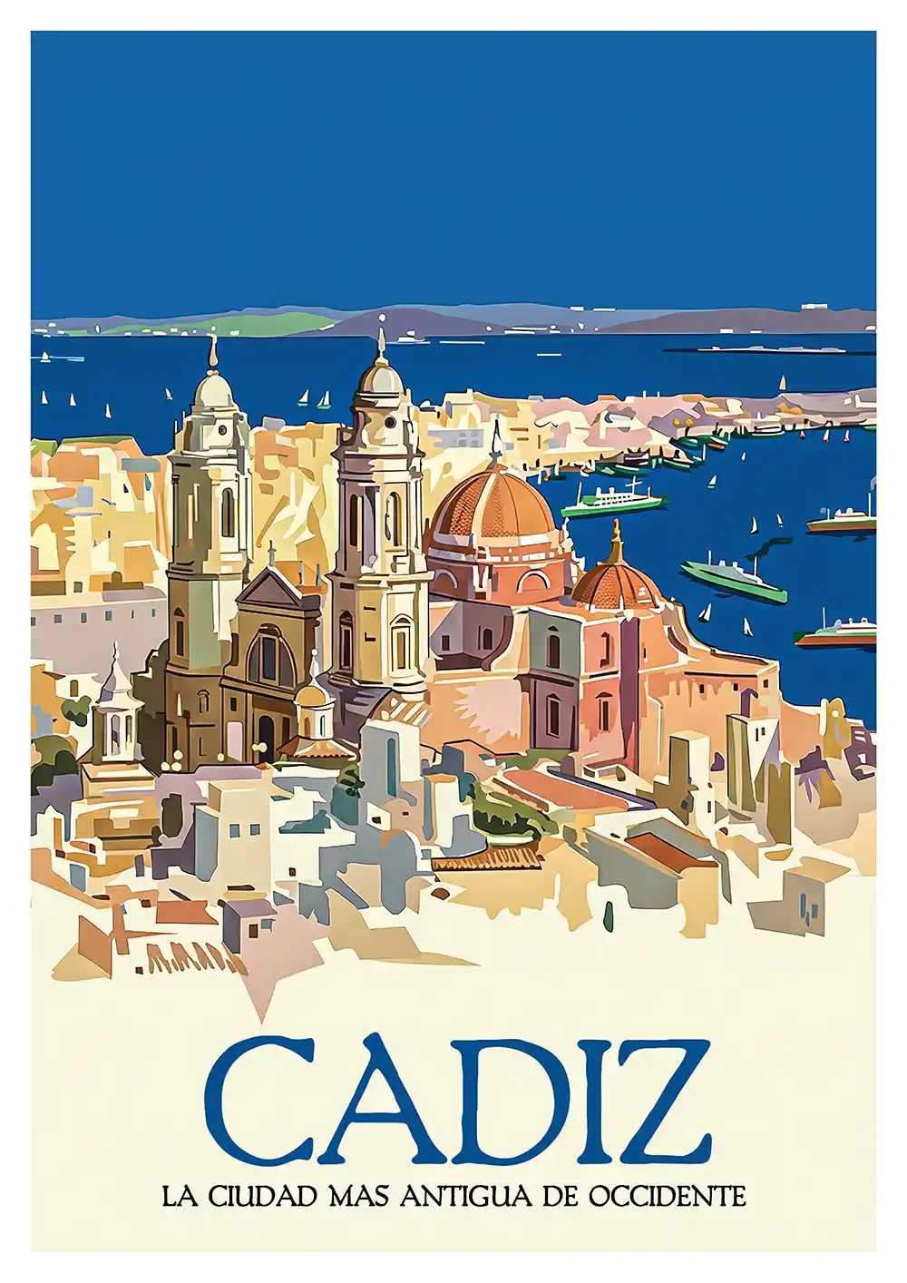 Antigua Cadiz poster