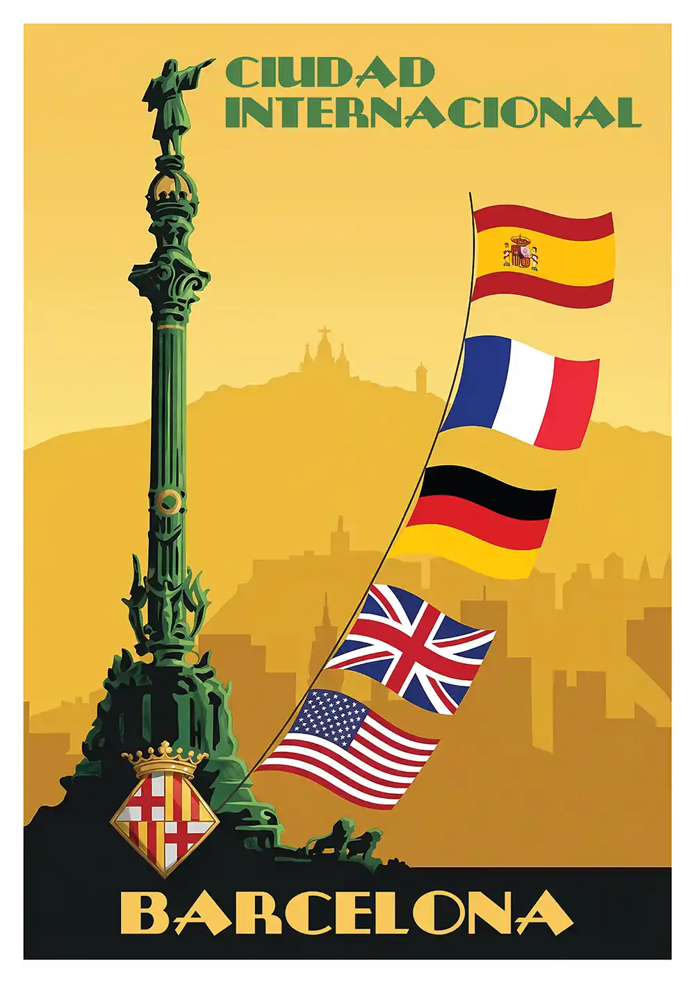 Barcelona internacional poster
