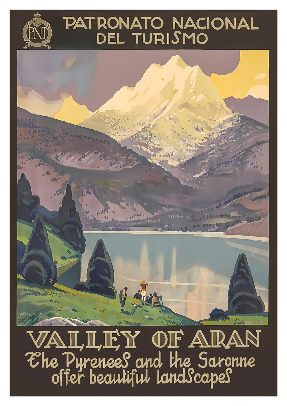 Vintage Aran poster