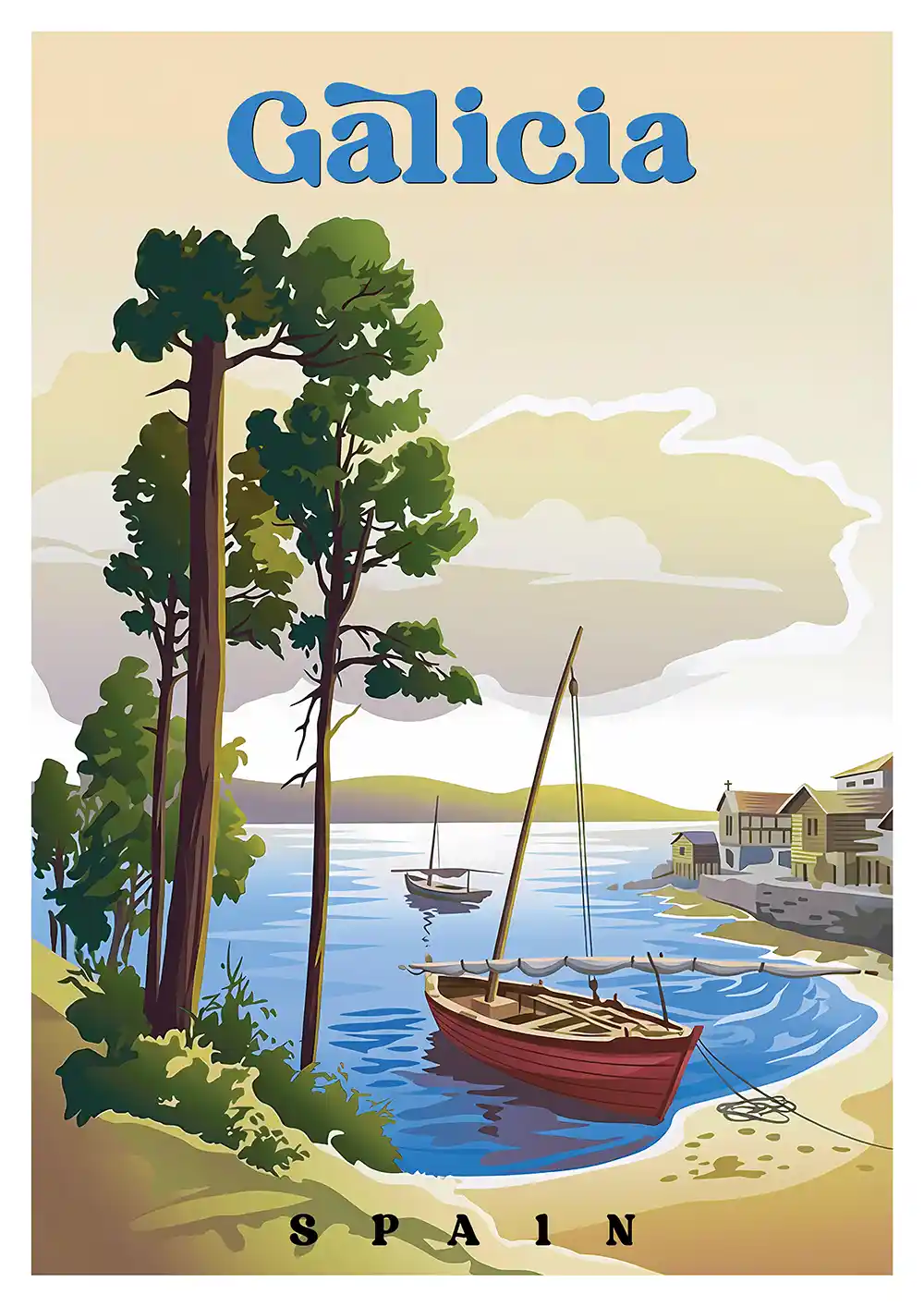 Iconic Galicia Poster