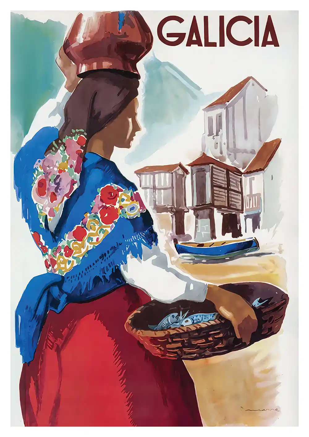 Historic Galicia Poster