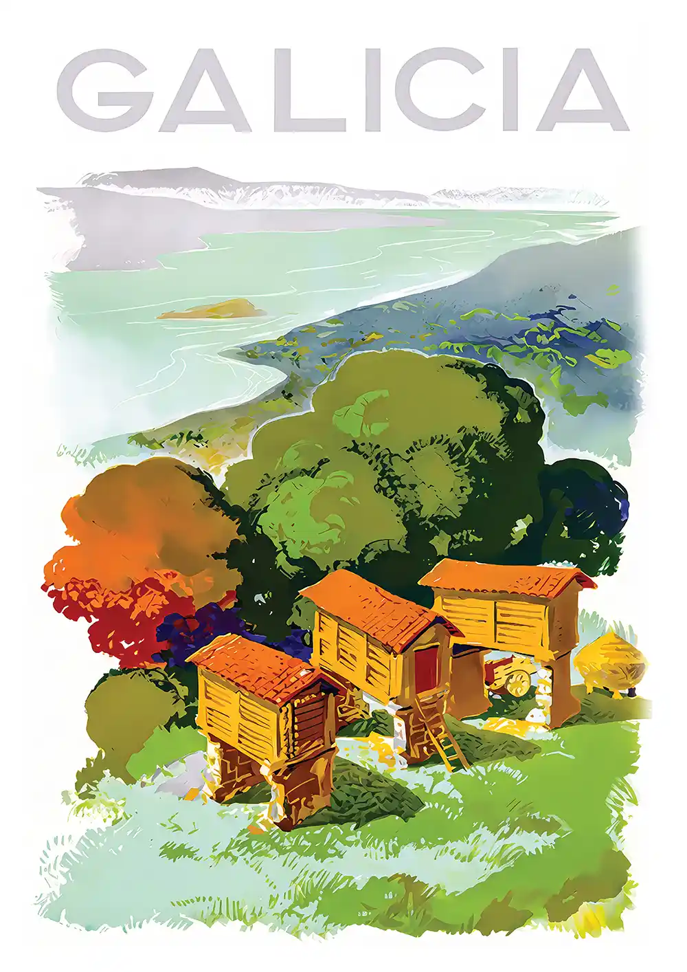 Timeless Galicia Poster