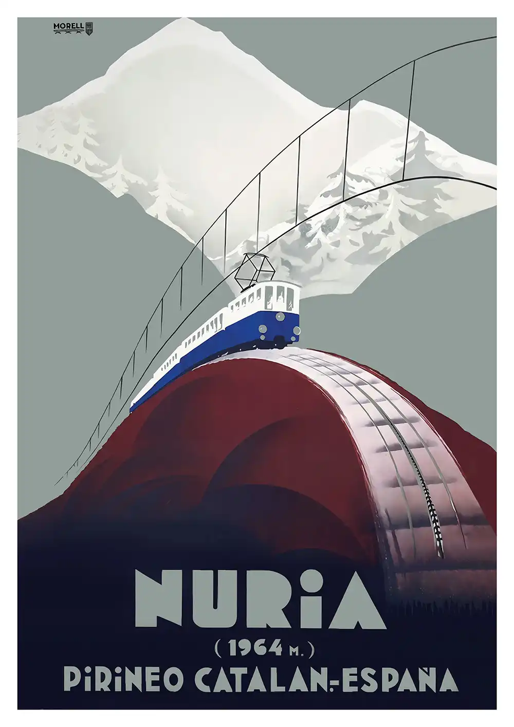 Vintage Nuria Poster