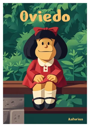 Cartel Mafalda Oviedo