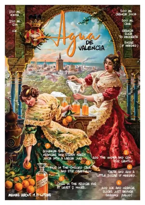 Cartel Agua de Valencia